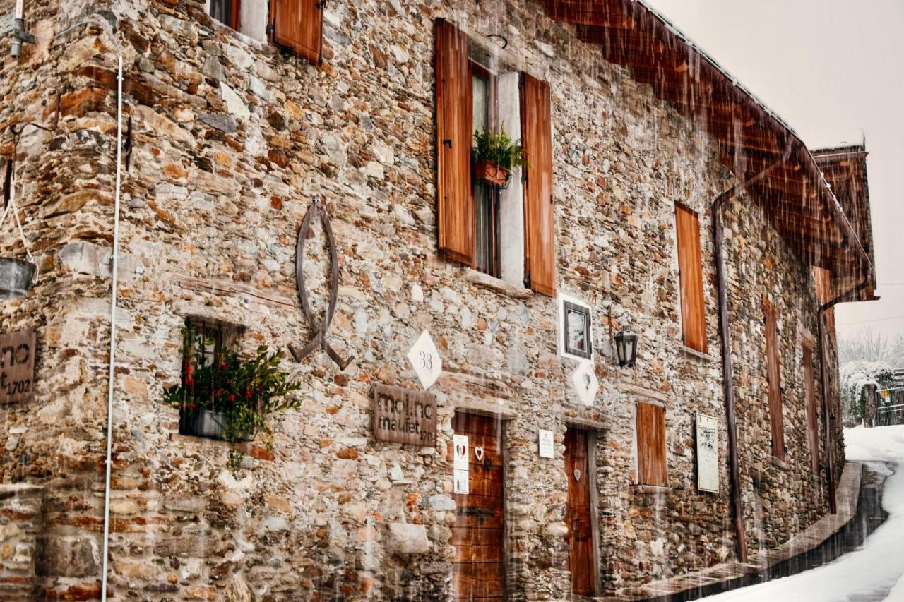 Il Fienile - Lake Como Heritage Home In Molino Maufet Watermill - Lake View Terrace Колико Экстерьер фото